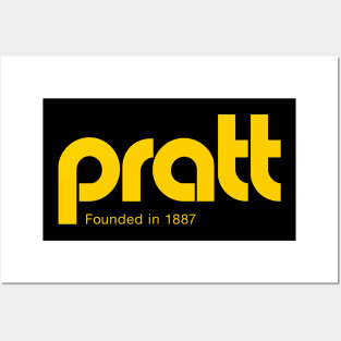 Pratt - retro gold Posters and Art